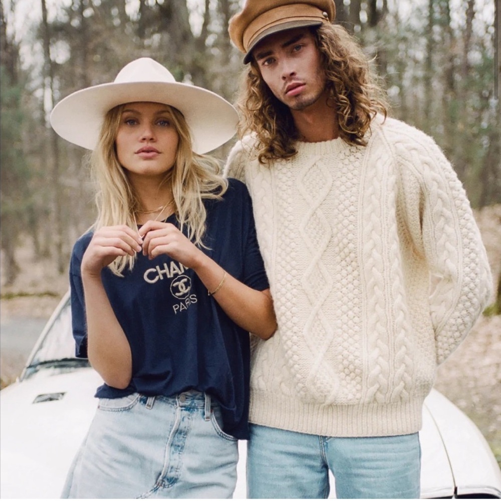 Lack Of Color Cream Hat Accessories
